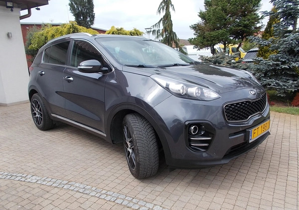 Kia Sportage cena 59800 przebieg: 133000, rok produkcji 2016 z Leszno małe 781